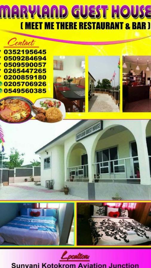 Maryland Guest House Sunyani ภายนอก รูปภาพ
